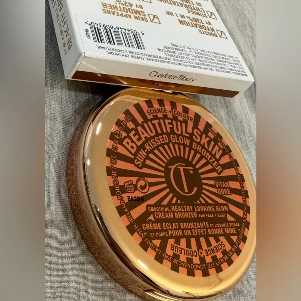 Charlotte Tilbury BEAUTIFUL SKIN SUN-KISSED GLOW BRONZER 3 TAN
